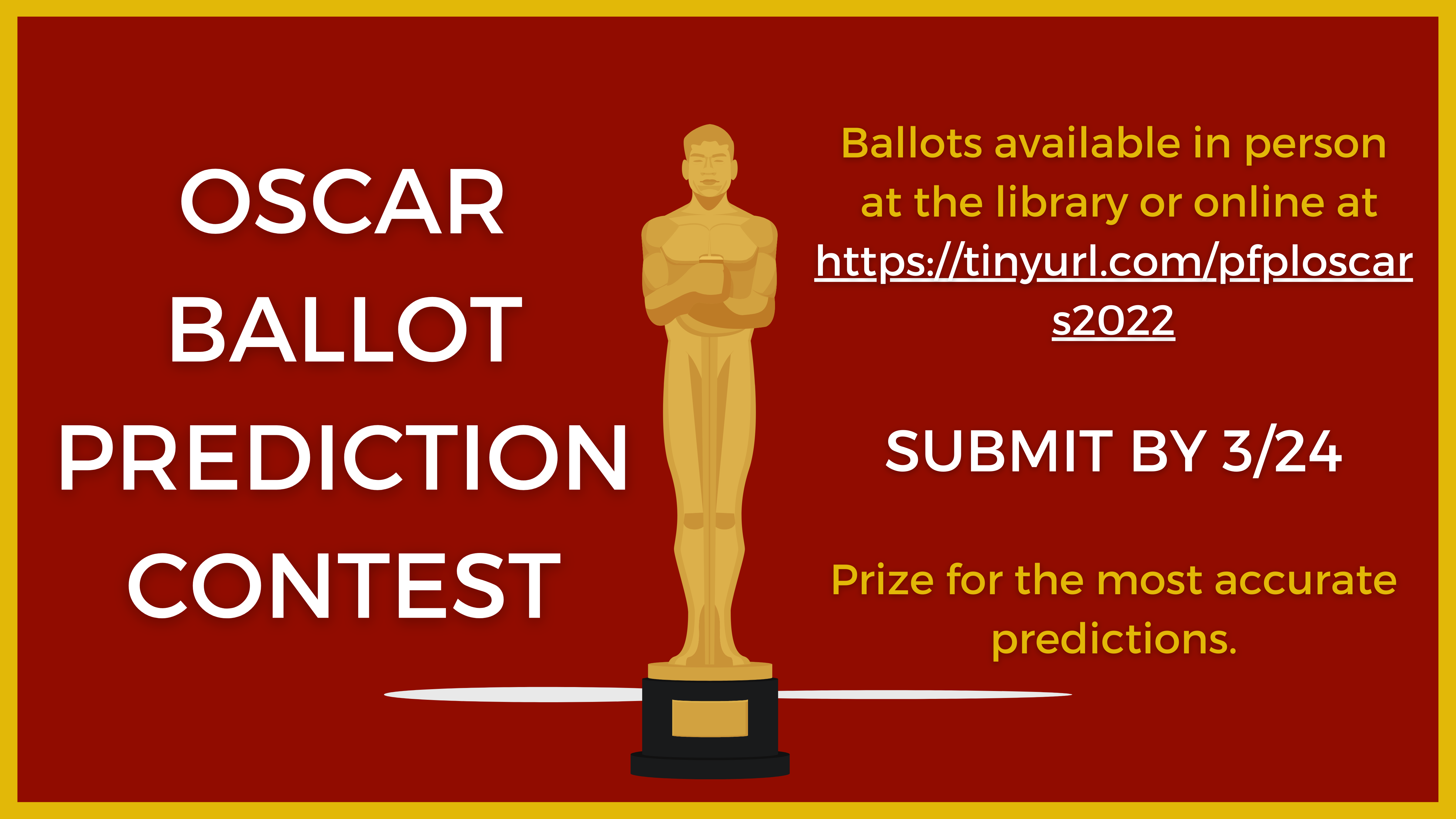 Oscar Ballot Prediction Contest