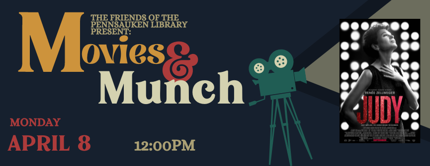 Movie and Munch April 8th starting at 12:00