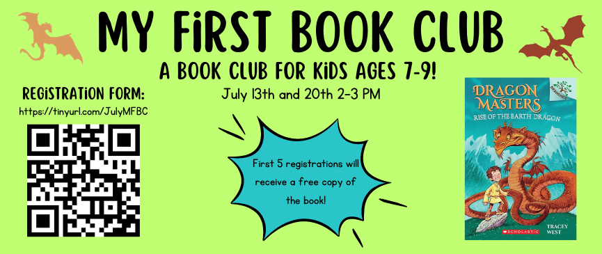 First five registrations get to keep the book. 