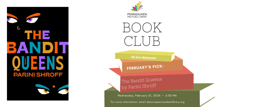 Book Club Book is Bandit Queens by Parini Shroff
