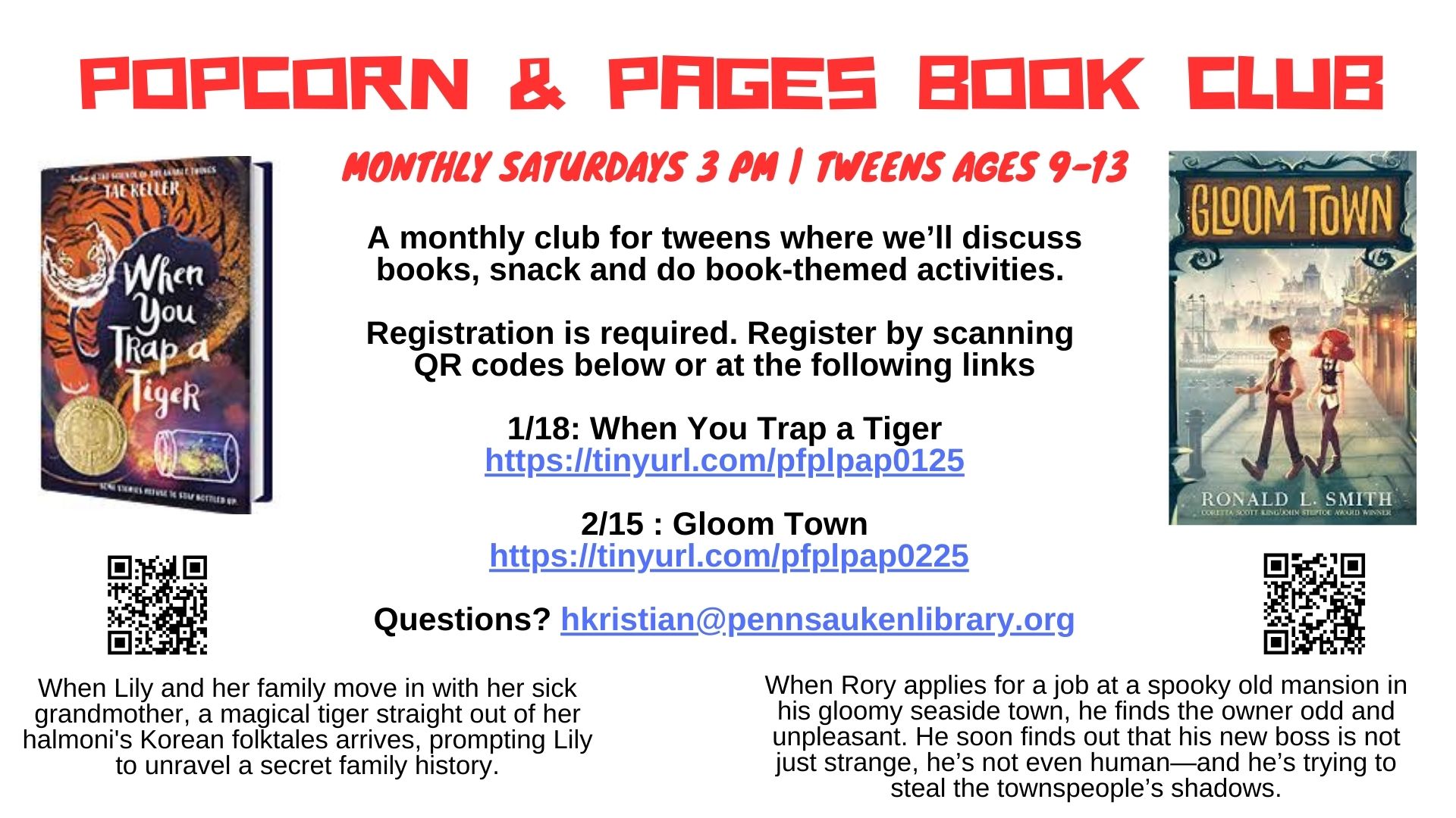  Register at: https://tinyurl.com/pfplpap0125